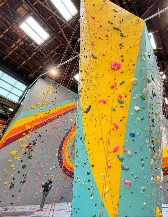 Oakland Rock Climbing Gym - Pacific Pipe