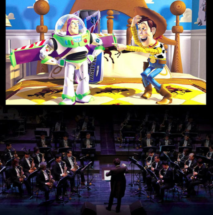 symphony with toy story movie and orchestra