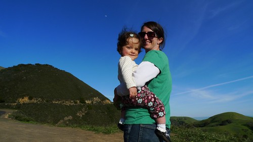 mom and daughter at mount diablo in walnut creek