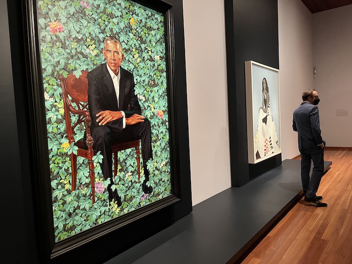 obama portraits at deyoung museum