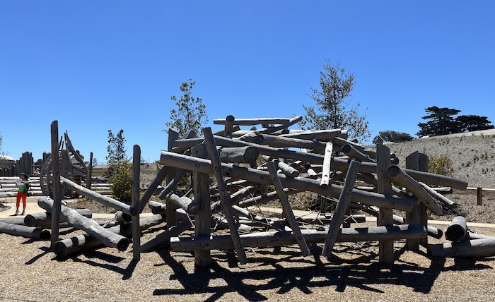 The Presidio Tunnel Tops Outpost: An Incredible New Nature-Based Playground Near Crissy Field 2 Nature playground next to Crissy Field