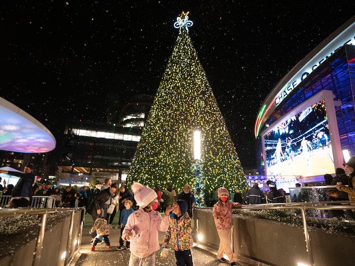 What to Do With Kids Around San Francisco's Chase Center 1 Chase Center Christmas Tree