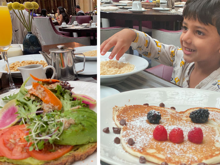 A Royal Staycation at the Palace Hotel in San Francisco 9 Palace Hotel Breakfast