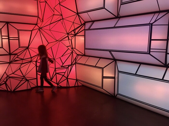 Vacation Inspiration: Sunriver & Bend, Oregon 8 Child walks through art exhibit at High Desert Museum.