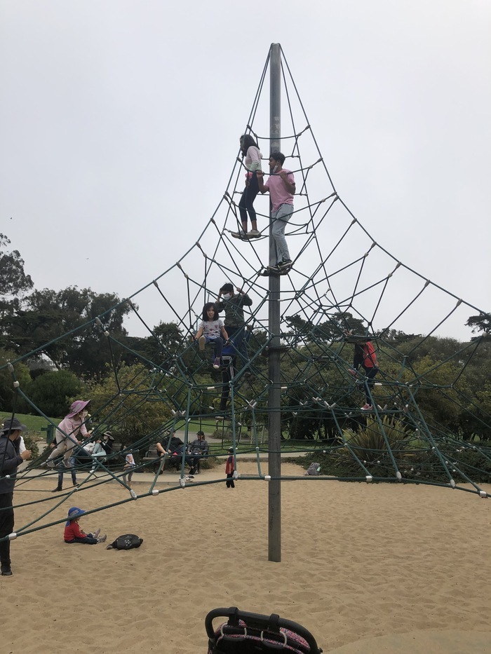 koret park golden gate rope structure