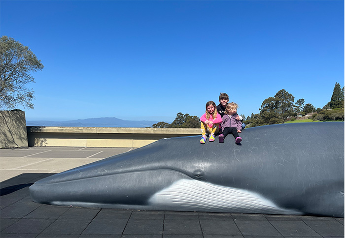 Outdoors at Lawrence Hall of Science in Berkeley