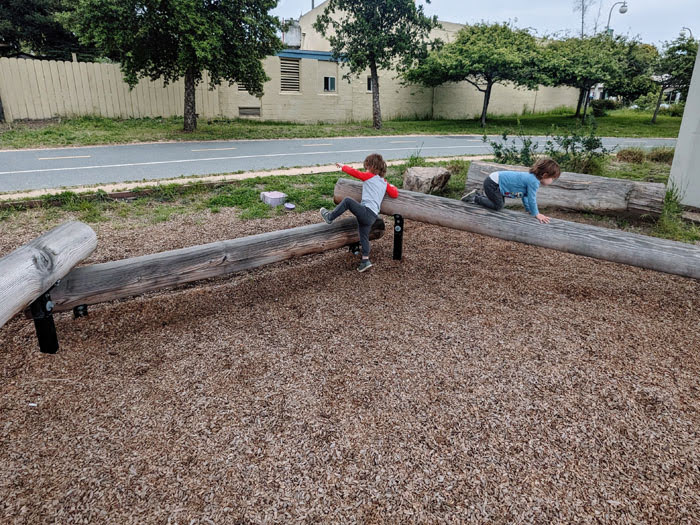 Exercise and Nature Playground in Albany