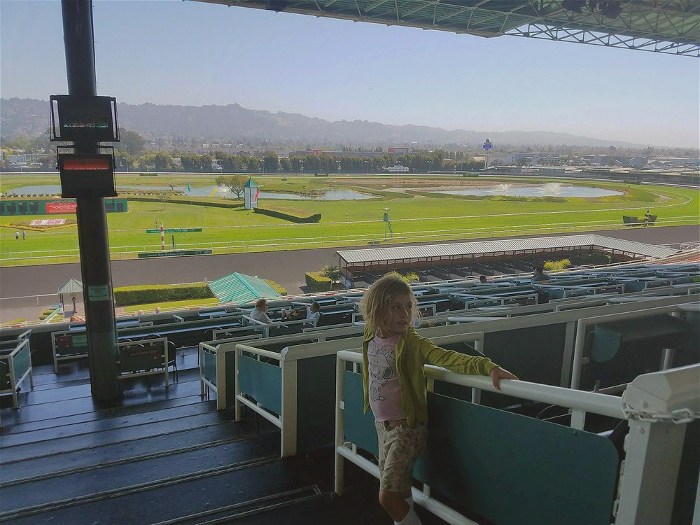Gilman District in Berkeley with Kids 2 Kid at Golden Gate Fields racetrack in Berkeley