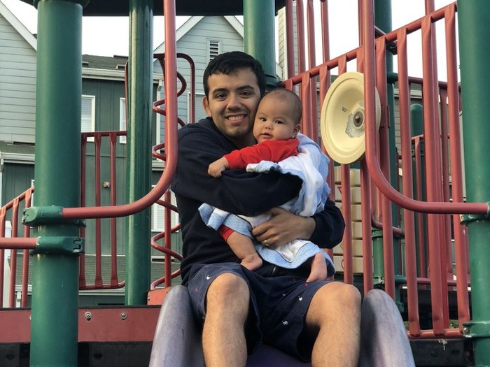 Gilman District in Berkeley with Kids 4 Parent and baby at the park in University Village