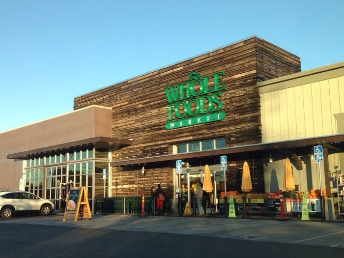 View of Whole Foods Market on Gilman in Berkeley from the outside