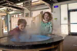 Fog Exhibit for Kids at Curiodyssey