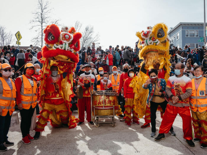 Lunar New Year performers