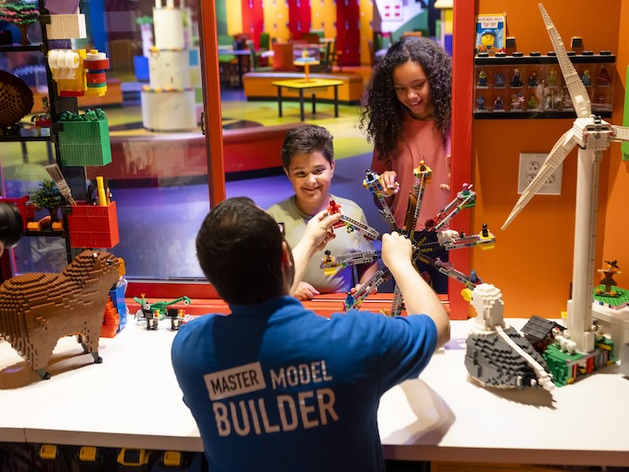 LEGOLAND Discovery Center in Milpitis master model builder workshop