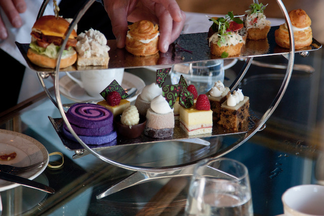 A Magical Holiday Staycation at Berkeley's Claremont Club & Spa 6 Claremont tea food