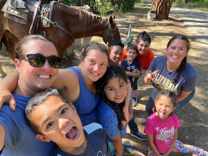 Families at Bay Area family camps