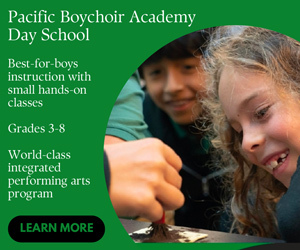 ad for Pacific Boy Choir