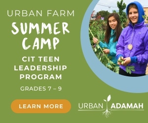 ad for Urban Adamah