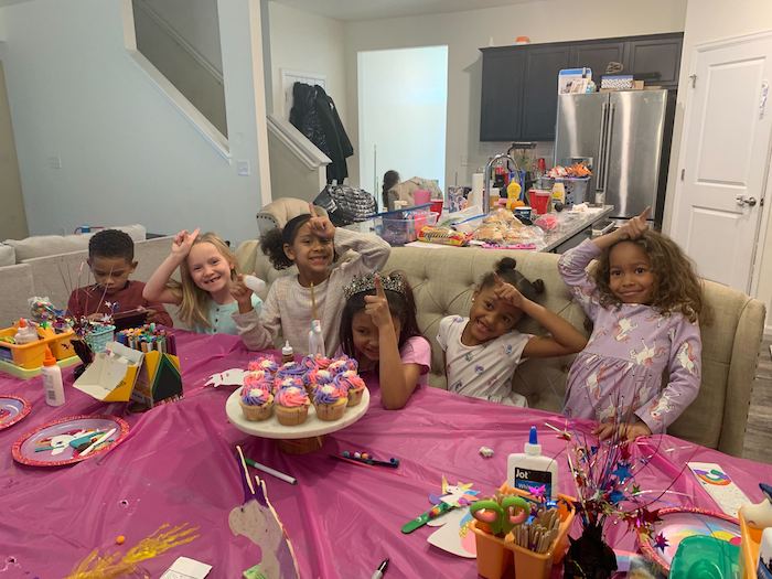Grasshopper Kids: Win the Best Playdate Ever 1 six kids doing crafts with cupcakes