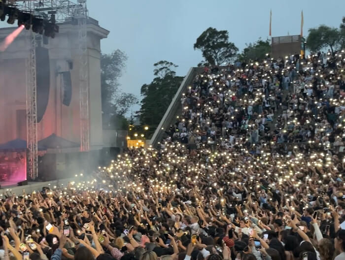 Berkeley's Greek Theater on a Summer Night