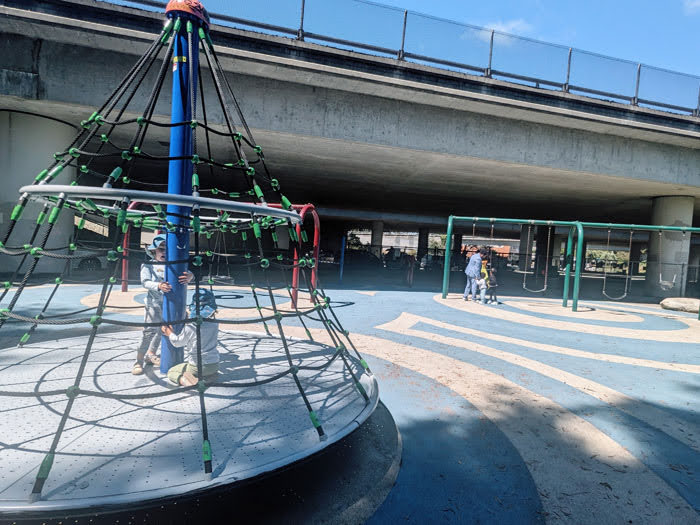 Frog Park in Oakland 