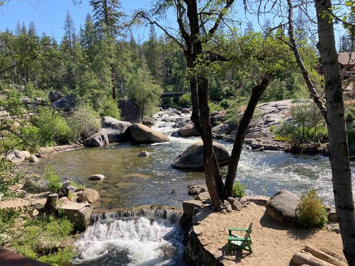 River at Family Camp