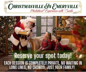 Christmasville in Emeryville Ad
