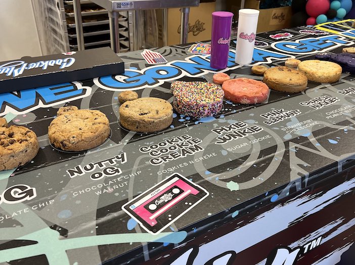 an array of phatties cookies from cookie plug emeryville