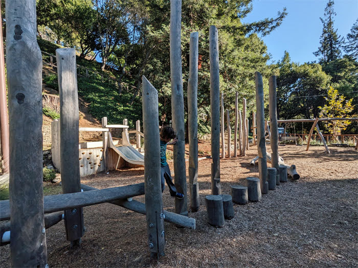 Nature Playground at John Hinkel Park in Berkele