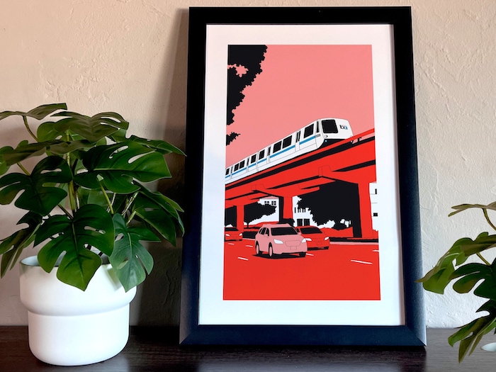BART-inspired artwork for your Bay Area home