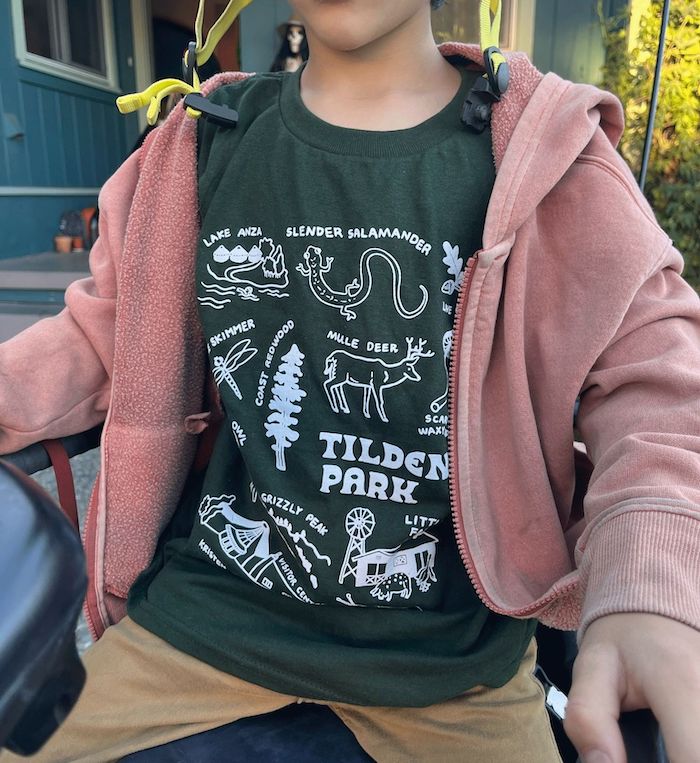 Tilden Park t-shirt, by Kristen Kong on Etsy