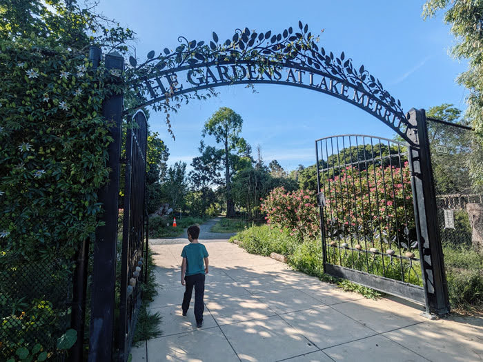 Lake Merritt garden gate