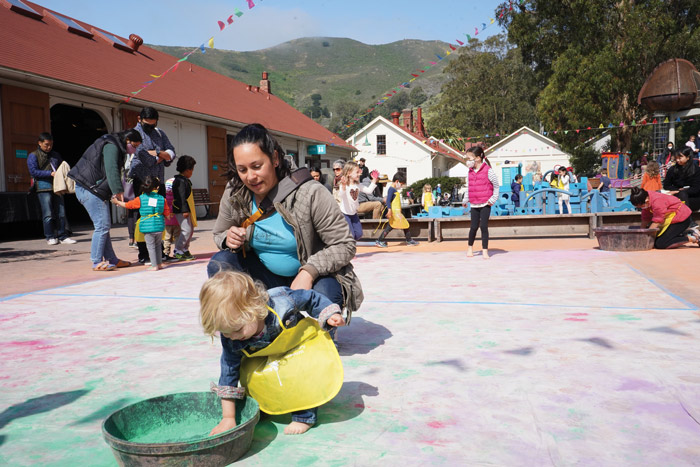 Toddlers will enjoy Big Art Weekend