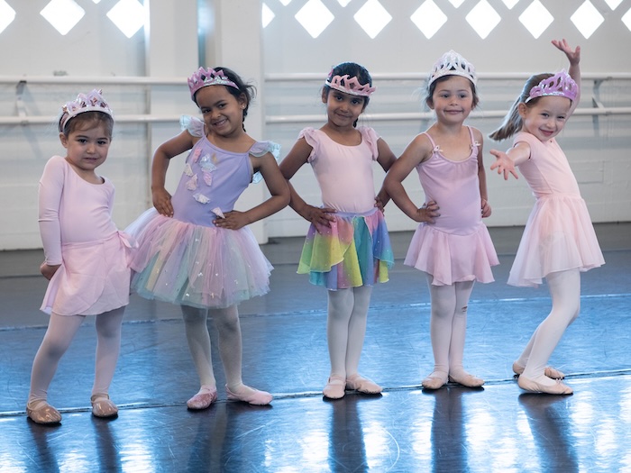 young ballerinas