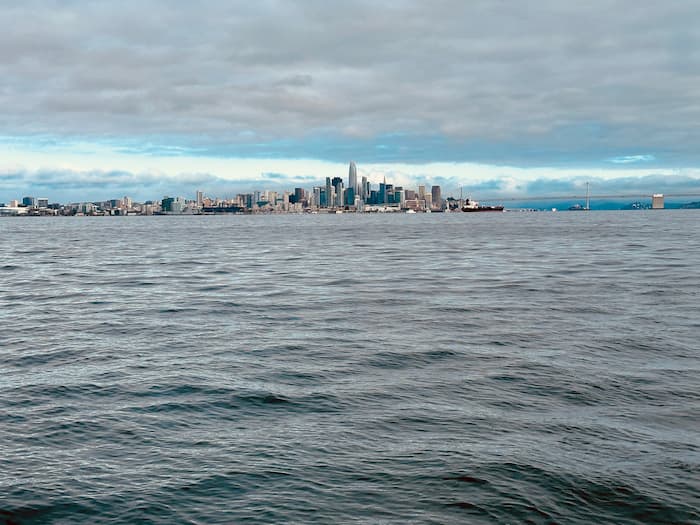 view of San Francisco from bay