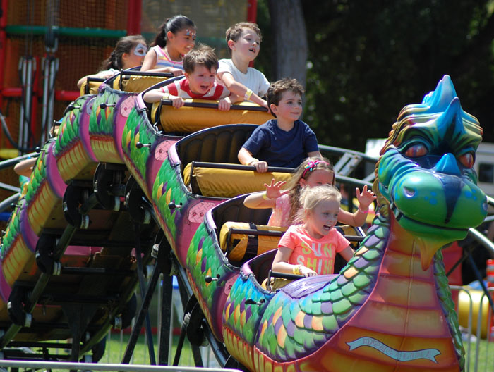 Rides at KidFest
