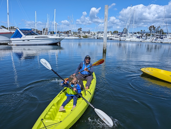 Kayaking near Oakland
