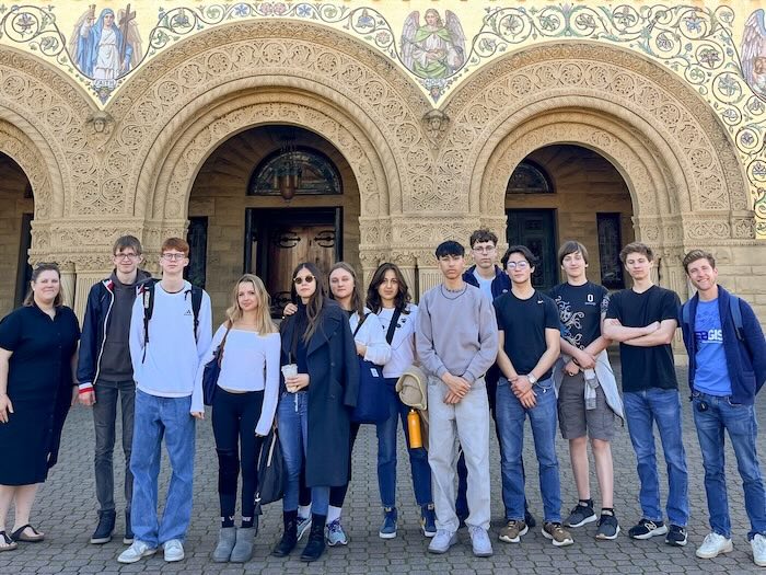 EBIHS students visit the Stanford University