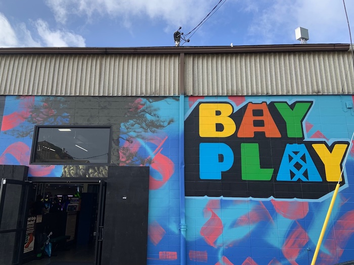 bay play exterior signs