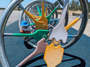 helix structure at Lawrence Hall of Science