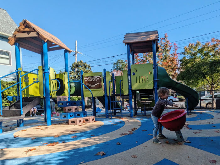 Becky Temko Tot Park play structure