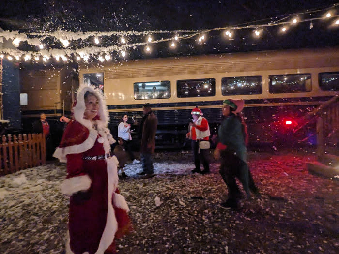 Magical Christmas Train in Sacramento 