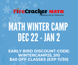 Firecracker Math Ad