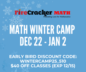 Firecracker Math Ad