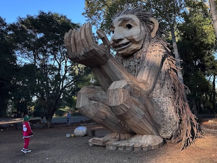 filoli troll by thomas dambo new as of november 2025