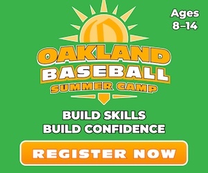 Oakland Baseball Foundation ad